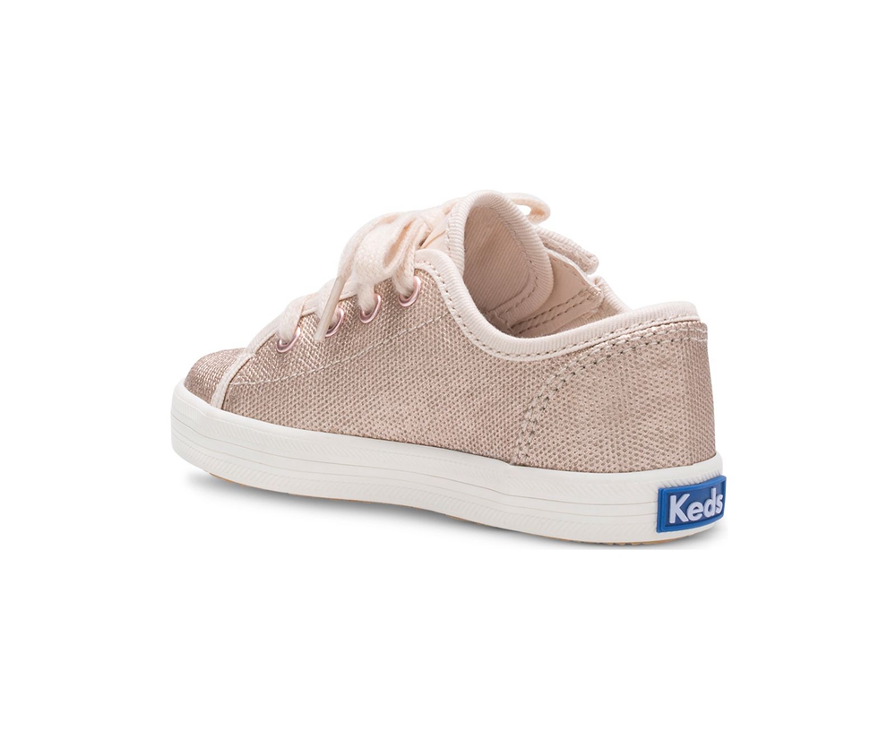 Kids Keds Sneakers - Kickstart Jr. - Rose Gold - 2179-WQOJY